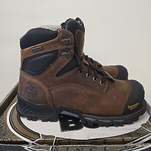 GEORGIA BOOT RUMBLER COMPOSITE TOE WATERPROOF WORK BOOTS GB00284 - 9.5 M